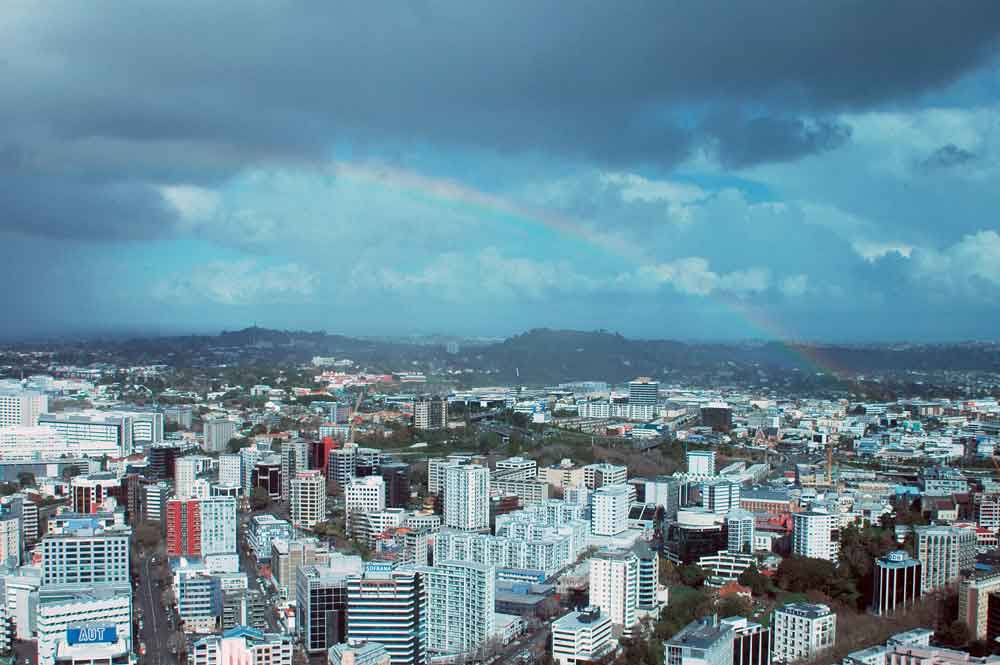 09 - Nueva Zelanda - Auckland, panoramica desde la Sky Tower